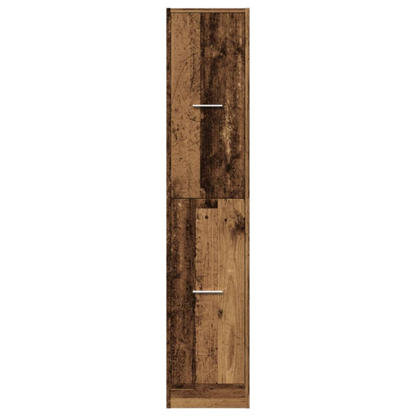 Apothekerschrank Altholz-Optik, 144,5 cm hoch