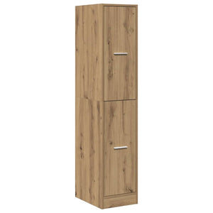 vidaXL Armoire de pharmacien chêne artisan 30x41x144,5 cm Bois d'ingénierie