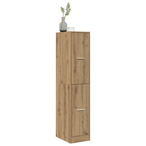 vidaXL Armoire de pharmacien chêne artisan 30x41x144,5 cm Bois d'ingénierie