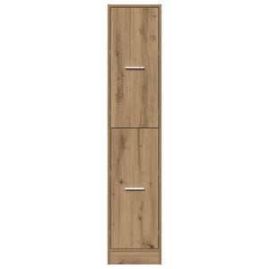 vidaXL Armoire de pharmacien chêne artisan 30x41x144,5 cm Bois d'ingénierie