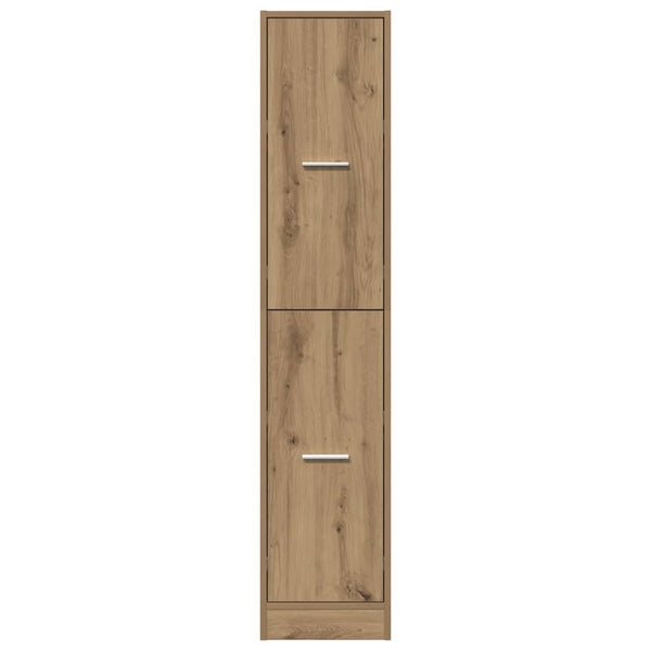 vidaXL Armoire de pharmacien chêne artisan 30x41x144,5 cm Bois d'ingénierie