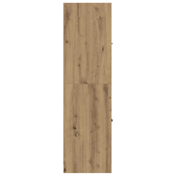 vidaXL Armoire de pharmacien chêne artisan 30x41x144,5 cm Bois d'ingénierie