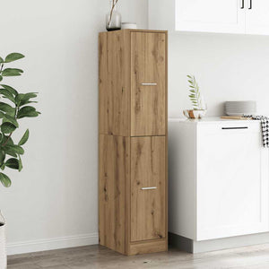 vidaXL Armoire de pharmacien chêne artisan 30x41x144,5 cm Bois d'ingénierie