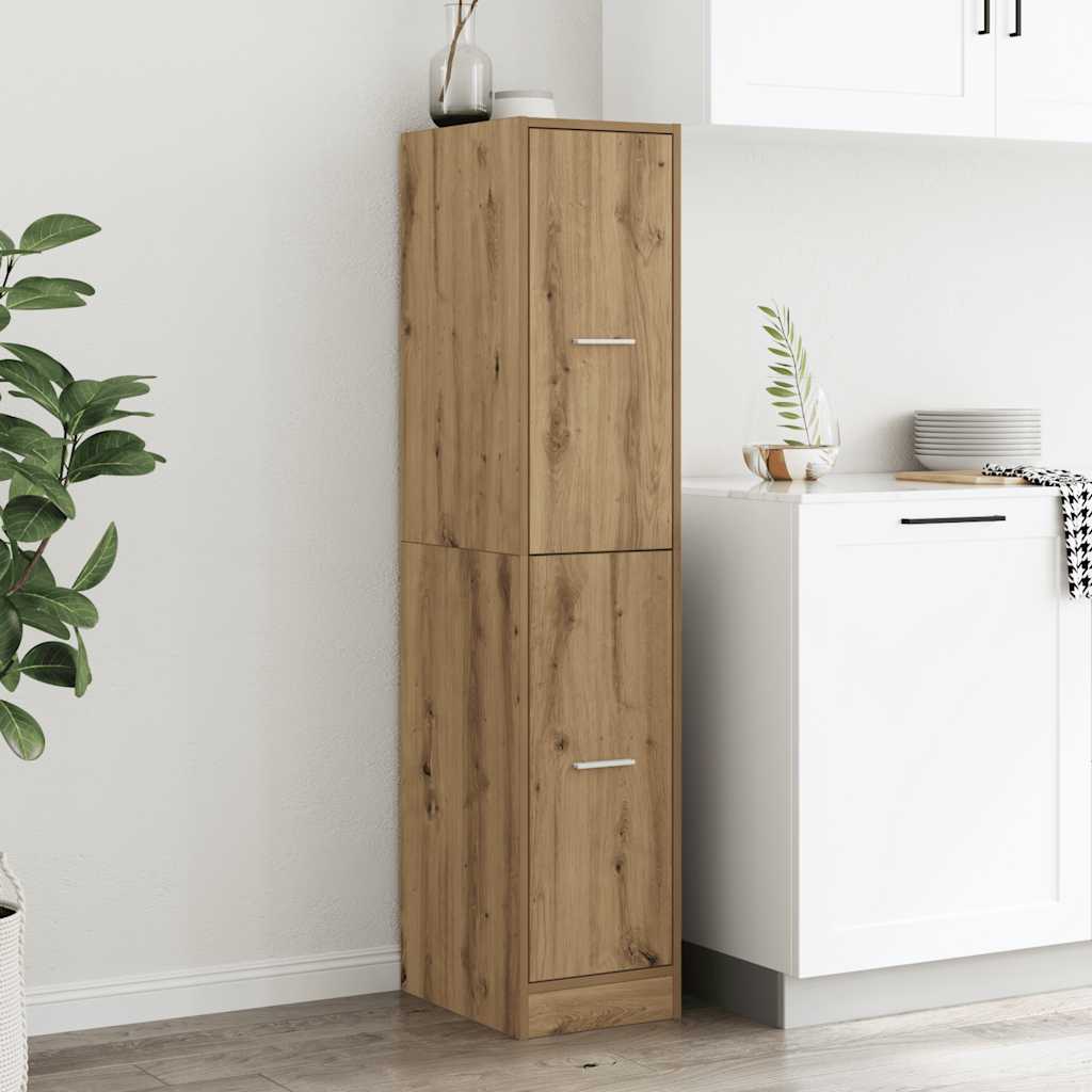 vidaXL Armoire de pharmacien chêne artisan 30x41x144,5 cm Bois d'ingénierie