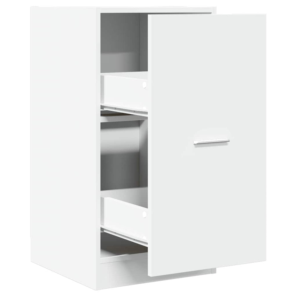 vidaXL Armoire de pharmacien blanc 40x41x77,5 cm en bois d'ingénierie