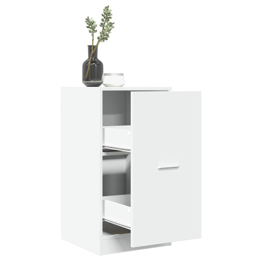 Apothekerschrank Weiß 40x41x77,5cm