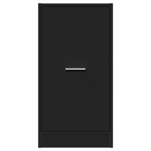 Schwarzer Apothekerschrank 40x77,5 cm