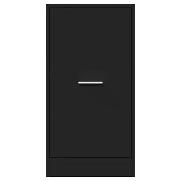 Schwarzer Apothekerschrank 40x77,5 cm