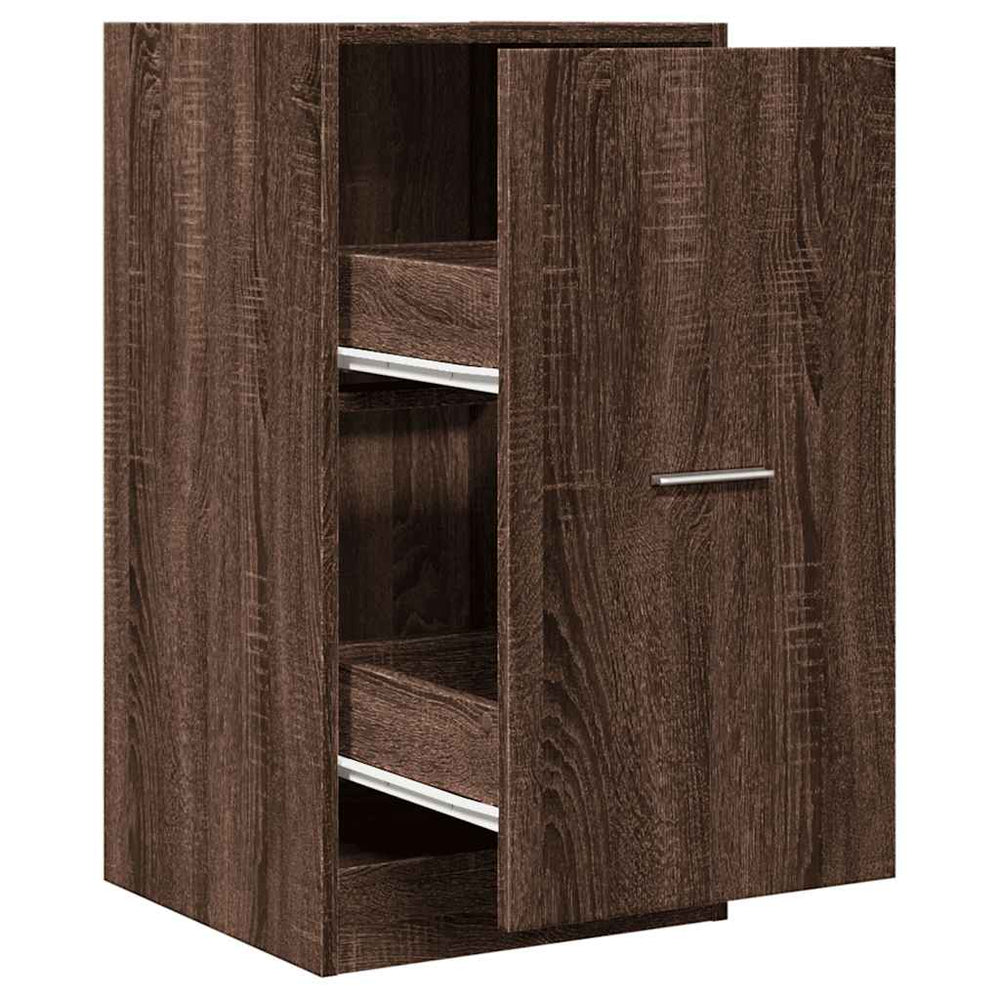 Apothekerschrank Braun Eiche 40x41x77,5 cm
