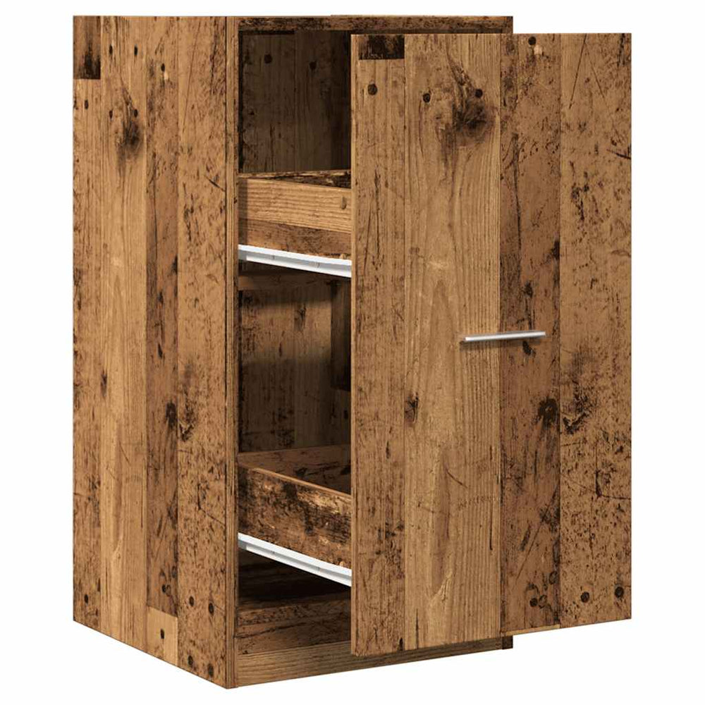 vidaXL Armoire de pharmacien aspect bois recyclé 40x41x77,5 cm en bois d'ingénierie