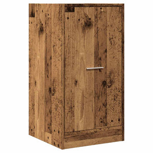 Apothekerschrank Altholz-Optik, 77,5 cm hoch