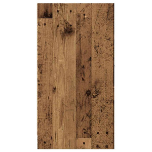 Apothekerschrank Altholz-Optik, 77,5 cm hoch