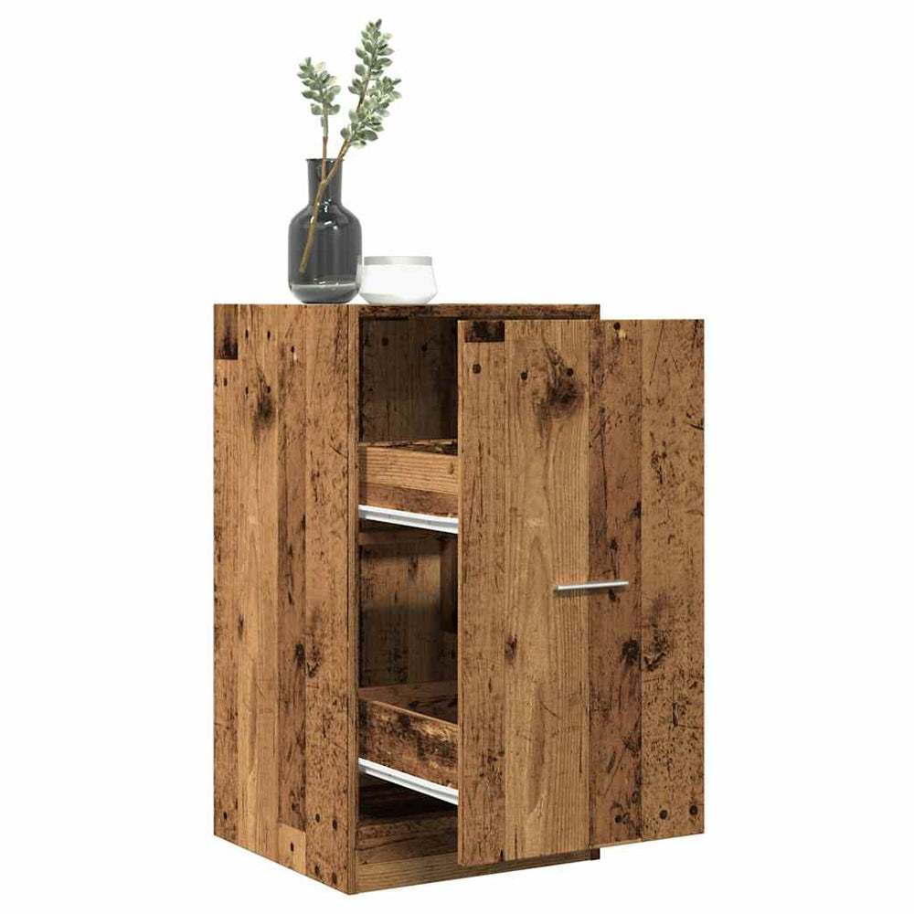 vidaXL Armoire de pharmacien aspect bois recyclé 40x41x77,5 cm en bois d'ingénierie