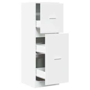 Weißer Apothekerschrank 40x41x118 cm