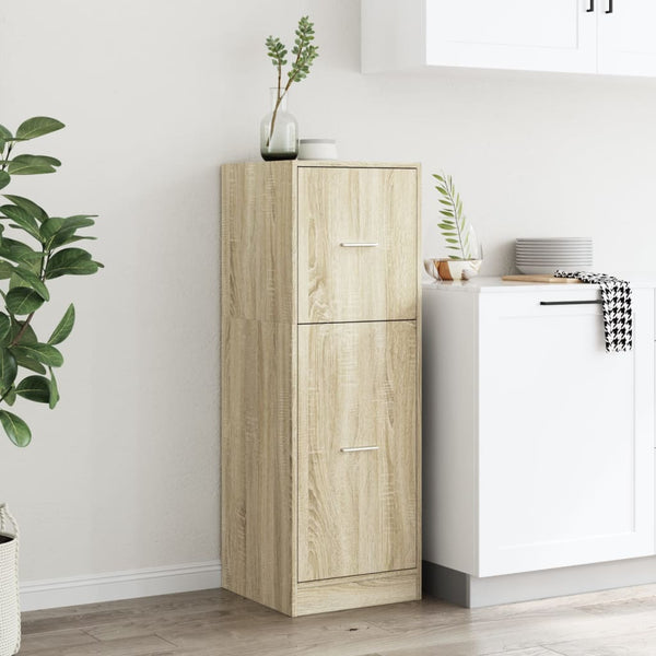 Sonoma Eiche Apothekerschrank 40x41x118cm