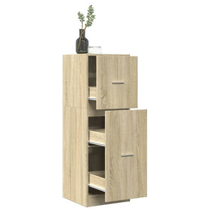 Sonoma Eiche Apothekerschrank 40x41x118cm