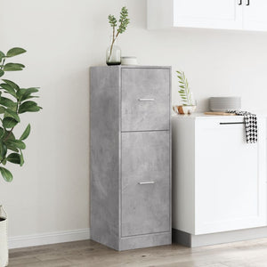 Apothekerschrank Betongrau 40x41x118 cm