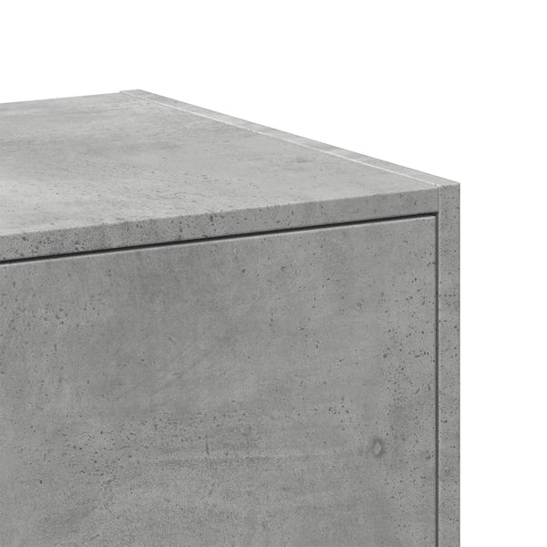 Apothekerschrank Betongrau 40x41x118 cm