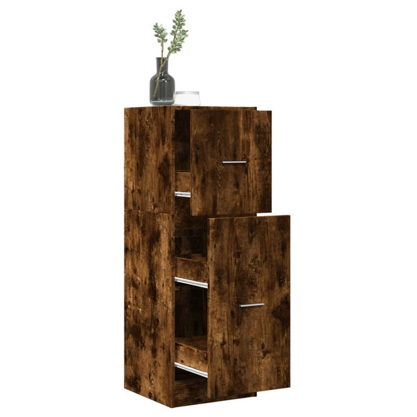Apothekerschrank Räuchereiche 40x41x118 cm