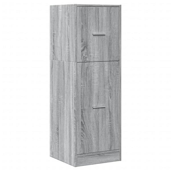 Apothekerschrank Grau Sonoma 40x41x118 cm