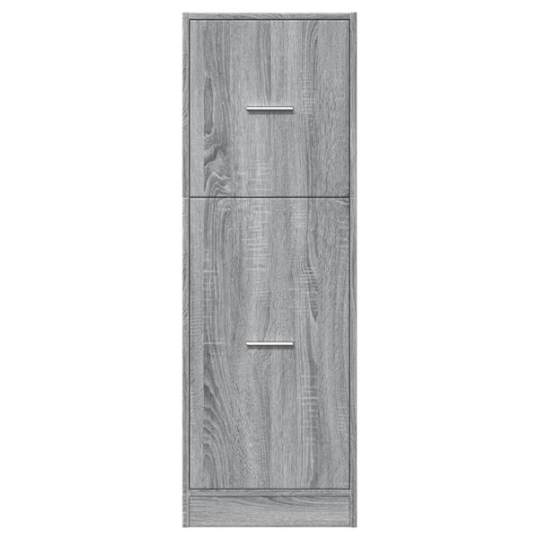 Apothekerschrank Grau Sonoma 40x41x118 cm