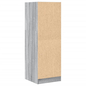Apothekerschrank Grau Sonoma 40x41x118 cm
