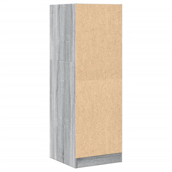 Apothekerschrank Grau Sonoma 40x41x118 cm