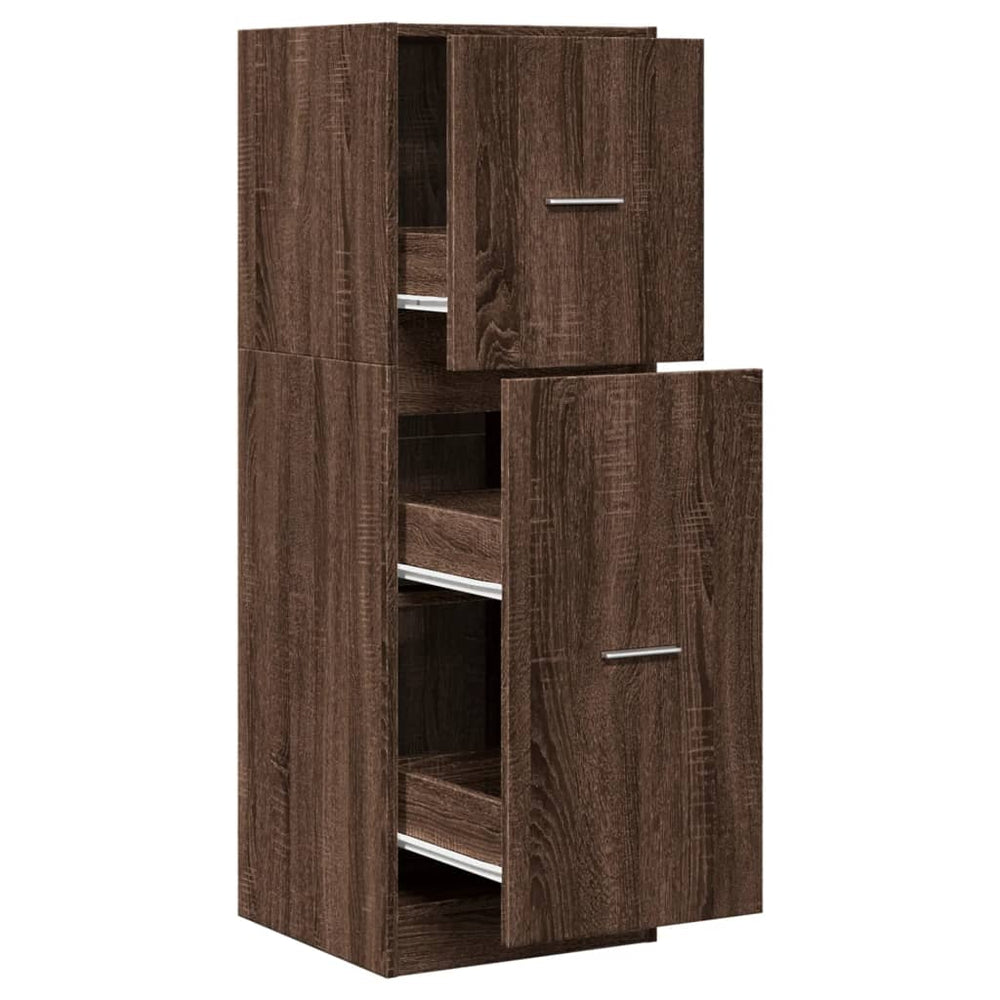 Apothekerschrank Eiche 40x41x118 cm