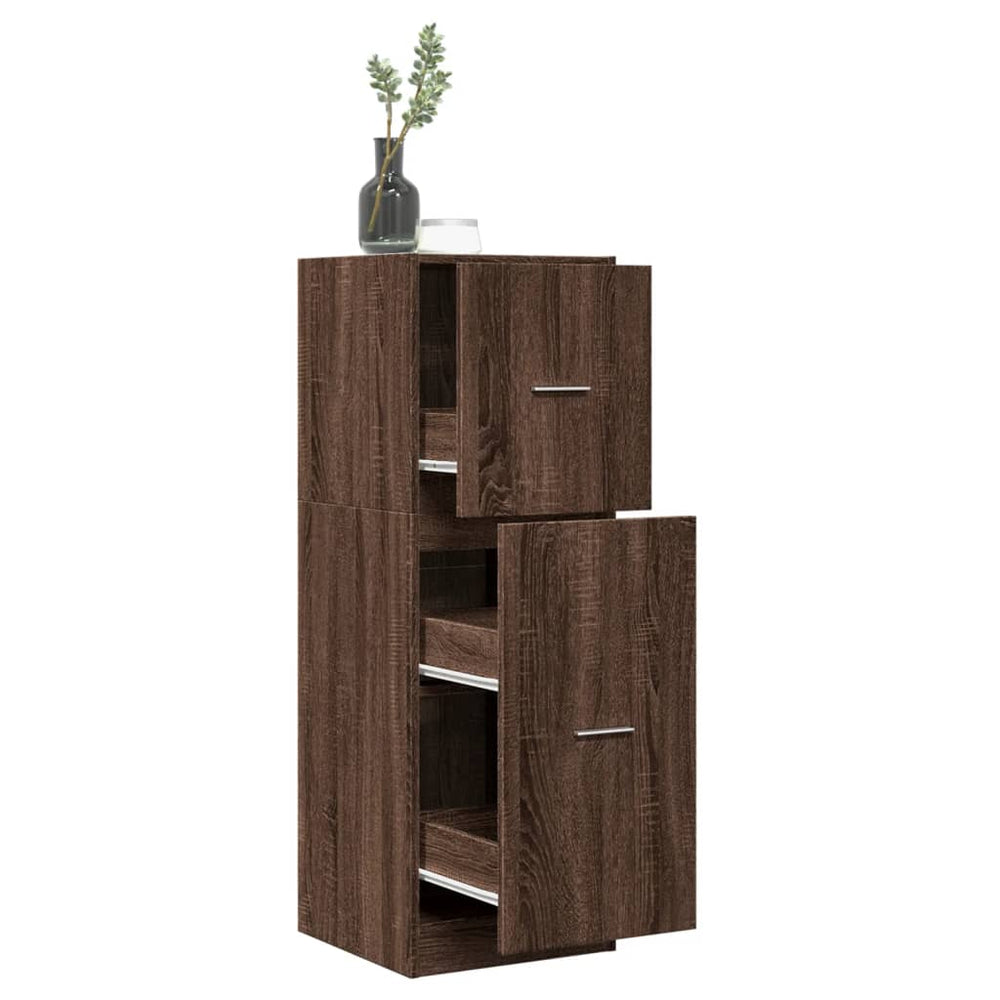 Apothekerschrank Eiche 40x41x118 cm