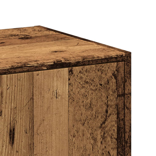 Apothekerschrank Altholz-Optik 40x118 cm