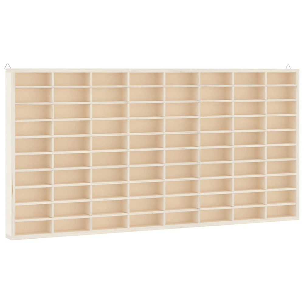 vidaXL Vitrine de collection en bois avec 80 compartiments 80x4,5x40,5 cm