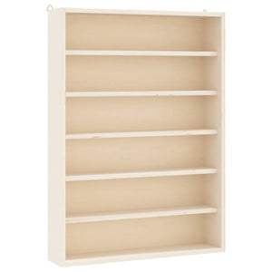 Holz Sammlervitrine mit 6 Regalen