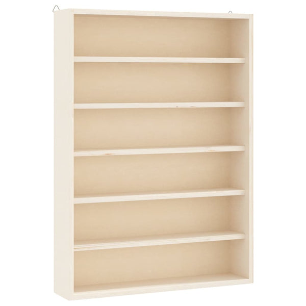 Holz Sammlervitrine mit 6 Regalen