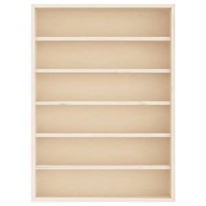 Holz Sammlervitrine mit 6 Regalen