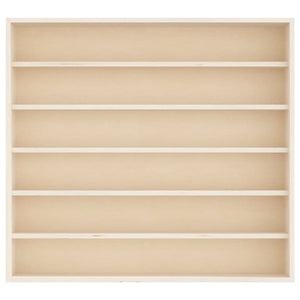 Holz Sammlervitrine mit 6 Regalen