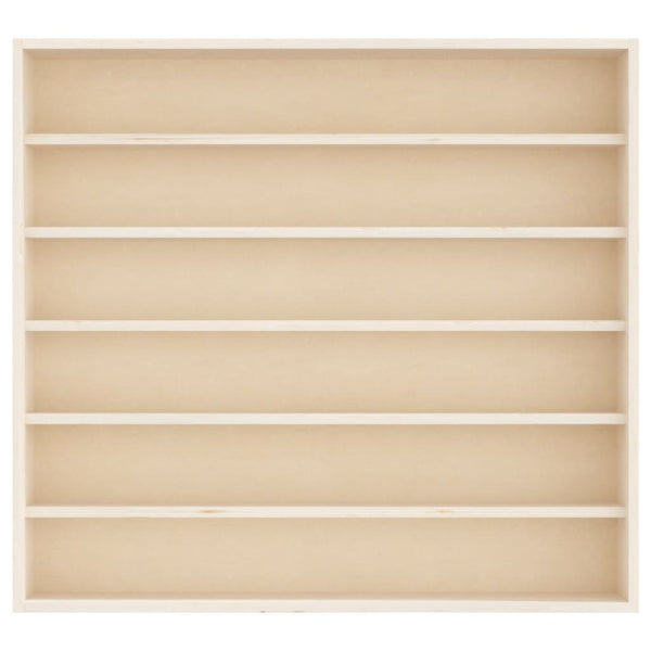 Holz Sammlervitrine mit 6 Regalen