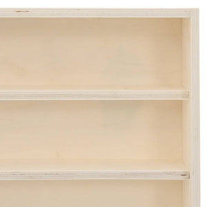 Holz Sammlervitrine mit 6 Regalen