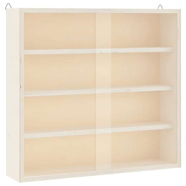 Holz Sammlervitrine mit Türen