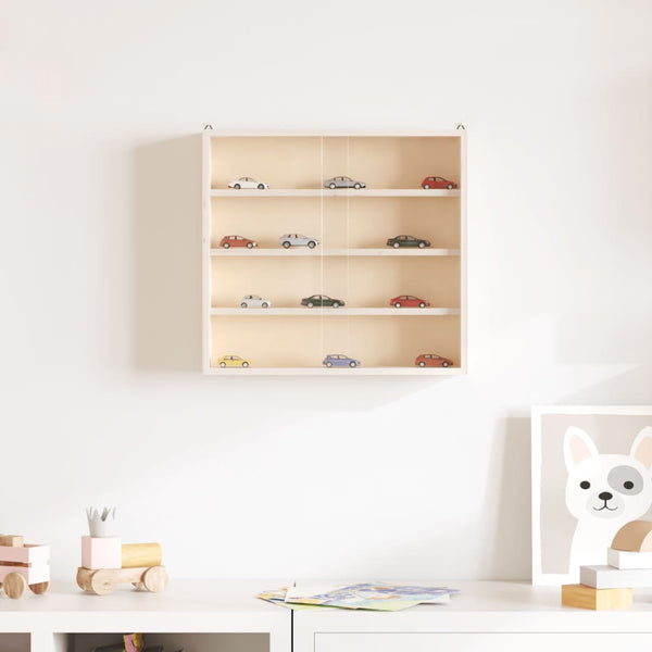 Holz Sammlervitrine mit Türen