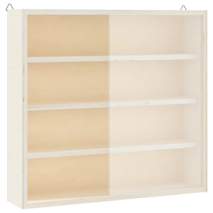 Holz Sammlervitrine mit Türen
