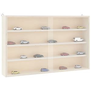 Holz Sammlervitrine mit Türen, 60 cm