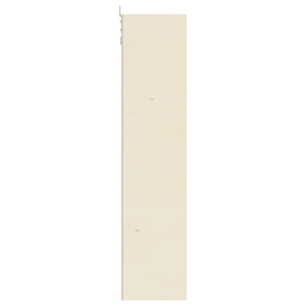 Holz Sammlervitrine mit Türen, 80cm