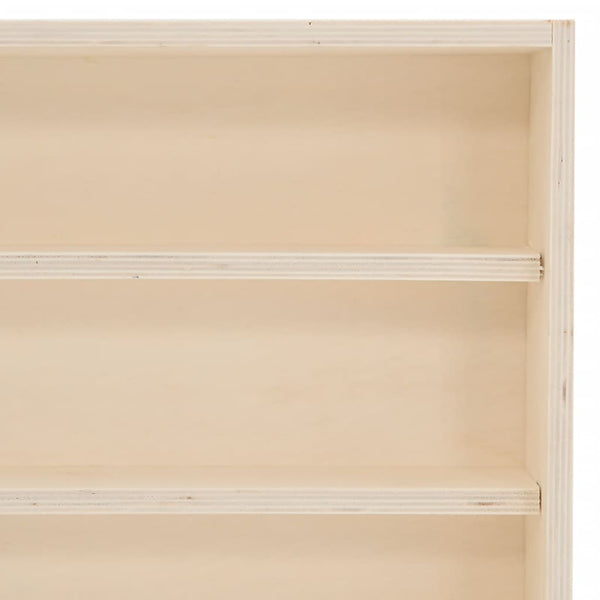 Holz Sammlervitrine mit Türen, 80cm