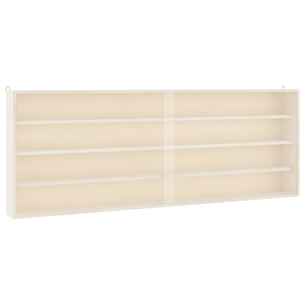 Holz Sammlervitrine mit Türen, 100 cm