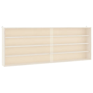 Holz Sammlervitrine mit Türen, 100 cm