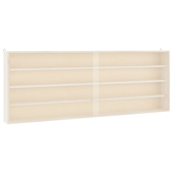 Holz Sammlervitrine mit Türen, 100 cm