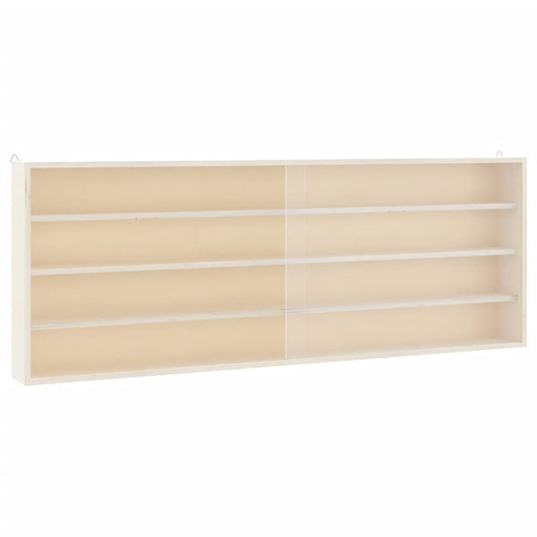 Holz Sammlervitrine mit Türen, 100 cm