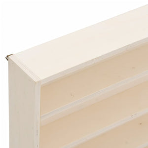 Holz Sammlervitrine mit Türen, 100 cm