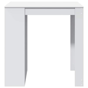 Weißer Bartisch 102x70x103,5 cm