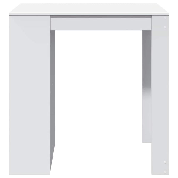 Weißer Bartisch 102x70x103,5 cm
